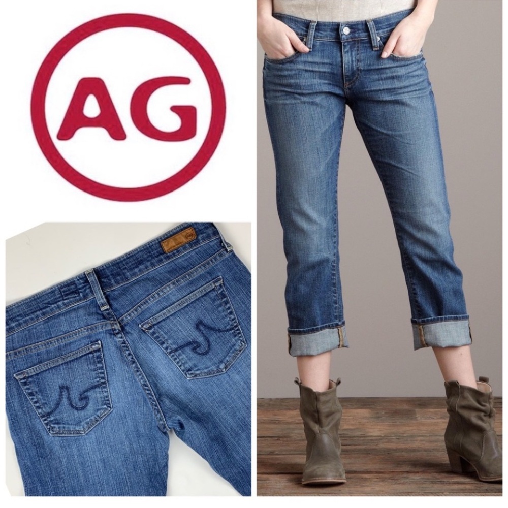 AG The Tomboy Crop Relaxed Straight Crop👖